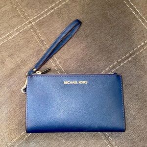 MICHAEL KORS WALLET NAVY BLUE
